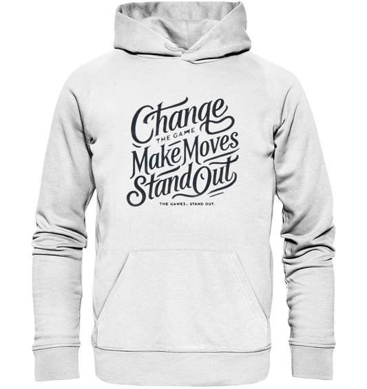 Change the game  - Organic Hoodie